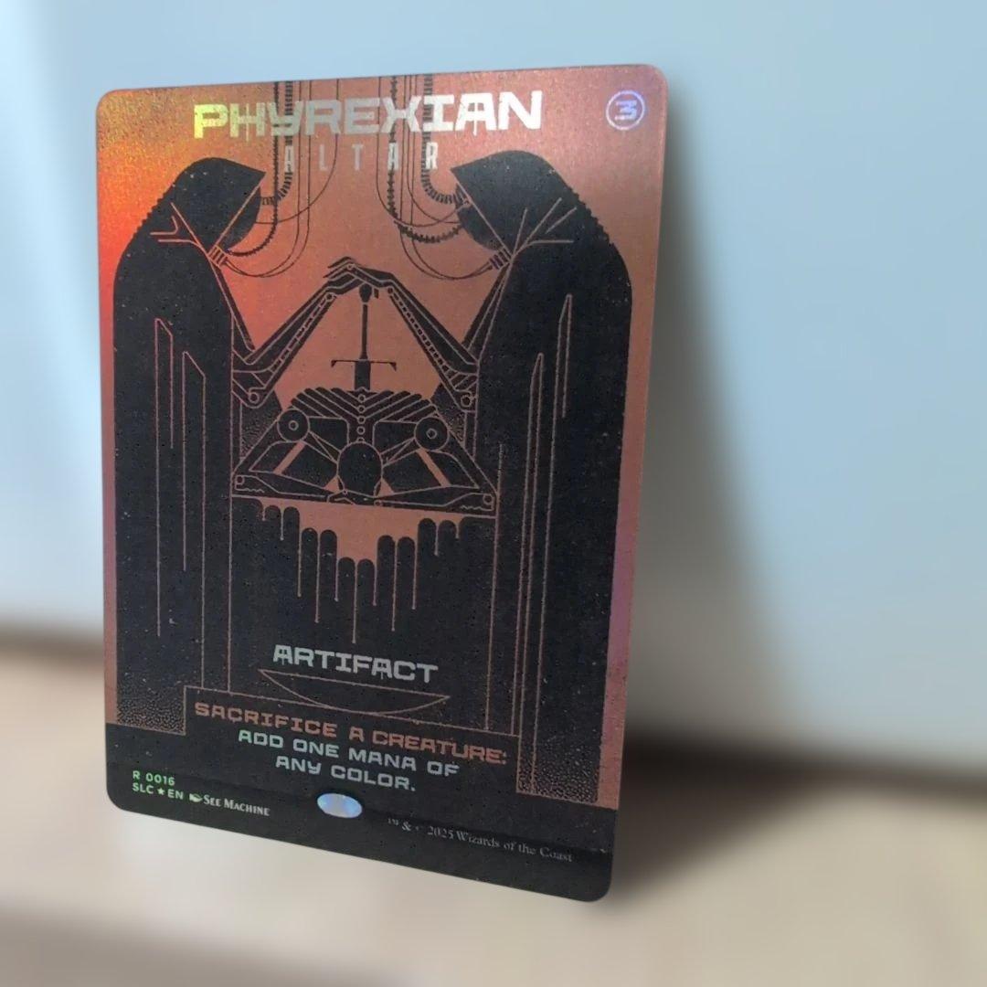 MTG foil ファイレクシアの供犠台/Phyrexian Altar 英語