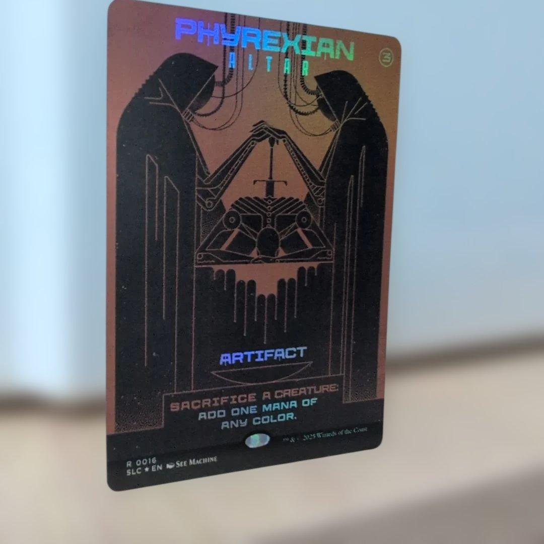 MTG foil ファイレクシアの供犠台/Phyrexian Altar 英語