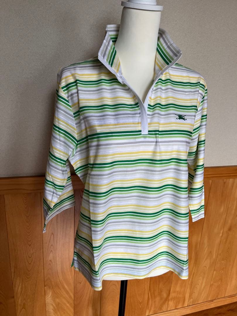 BURBERRY GOLF 新品未使用レディース ハーフジップ ポロシャツ