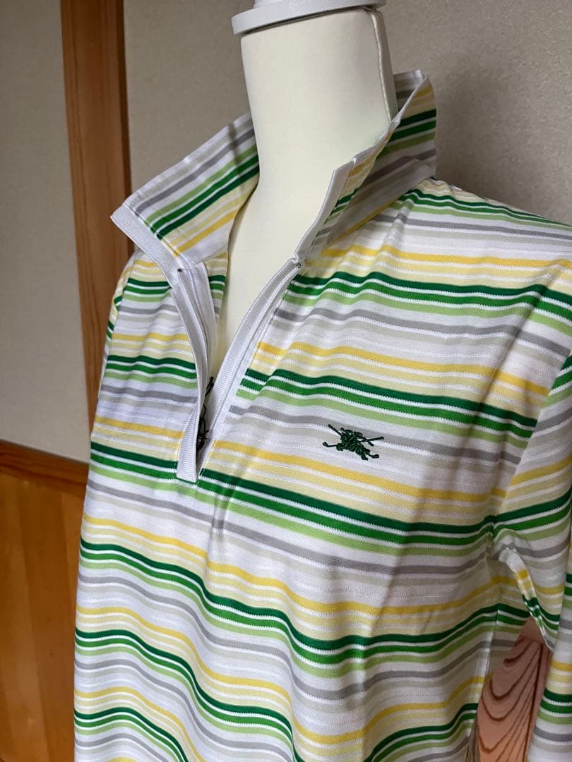 BURBERRY GOLF 新品未使用レディース ハーフジップ ポロシャツ