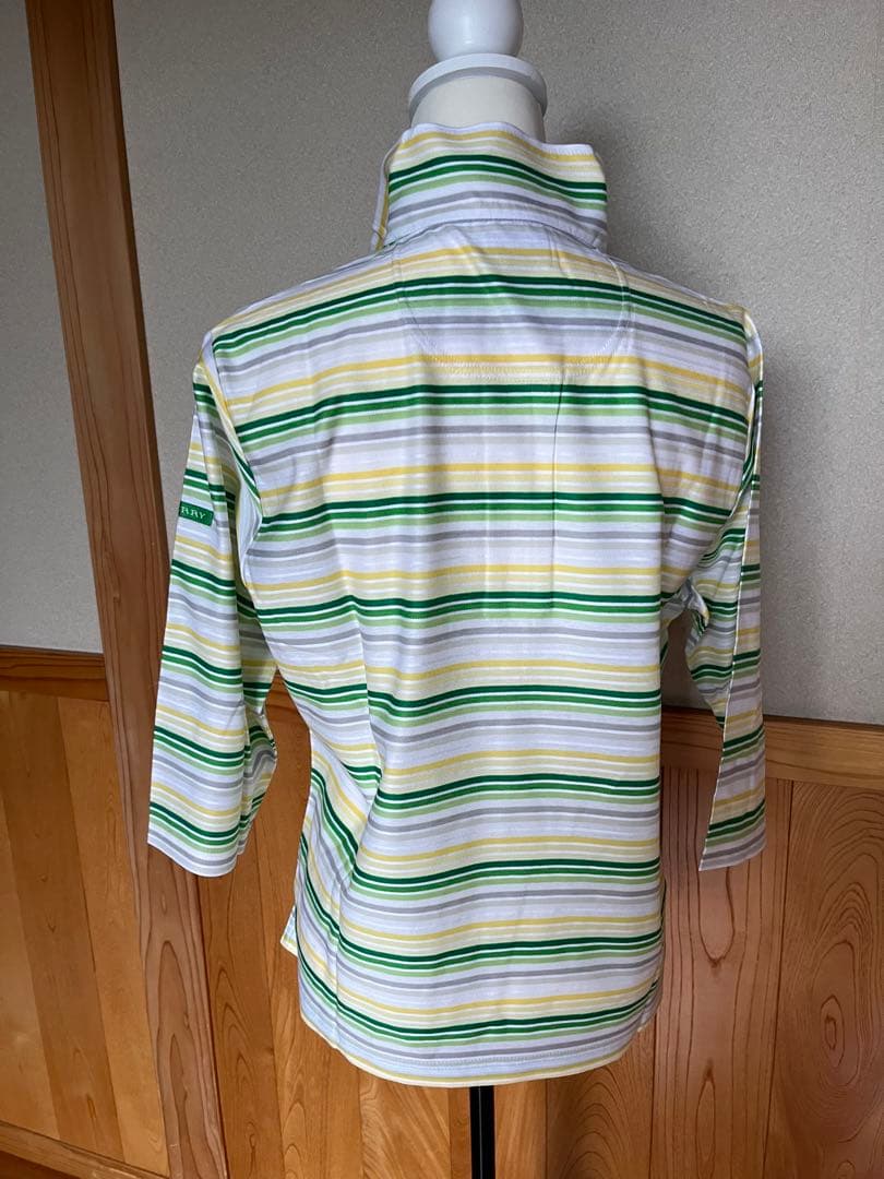 BURBERRY GOLF 新品未使用レディース ハーフジップ ポロシャツ