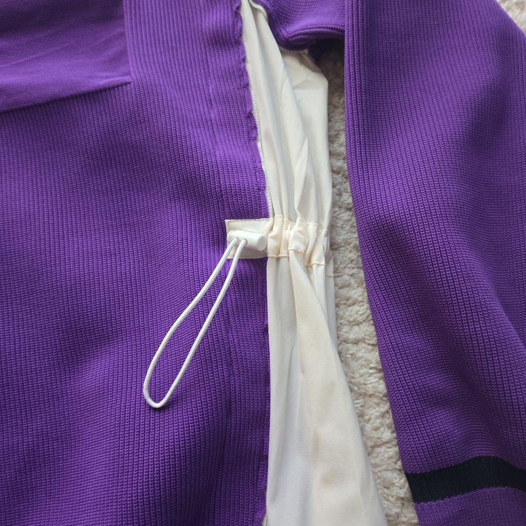 【L 】LANVIN 薄手セーター　40 パープル　希少