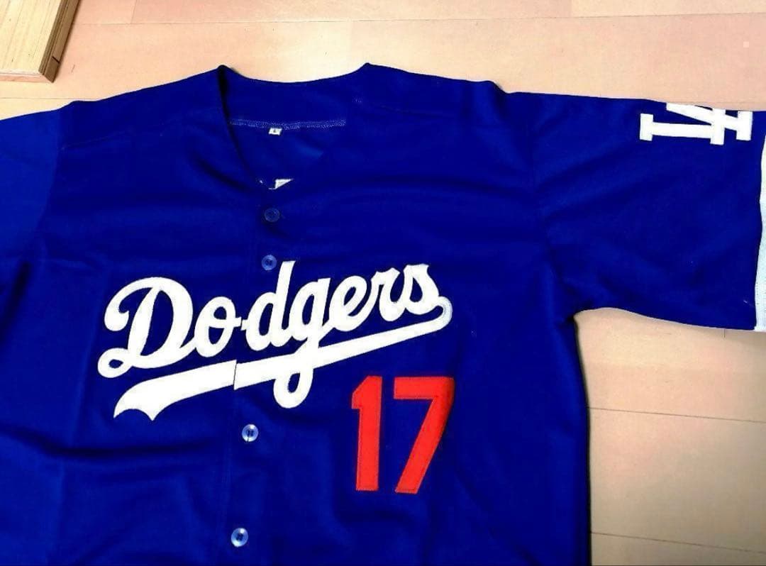 【MLB】大谷翔平 L ドジャース 青 ユニフォーム