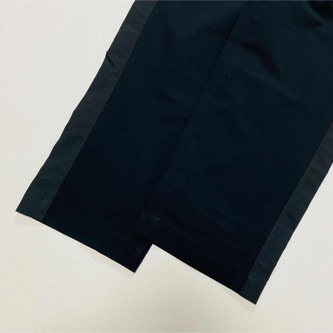 6772【美品】TFW49 サイドメッシュ　ストレッチパンツ　ブラック