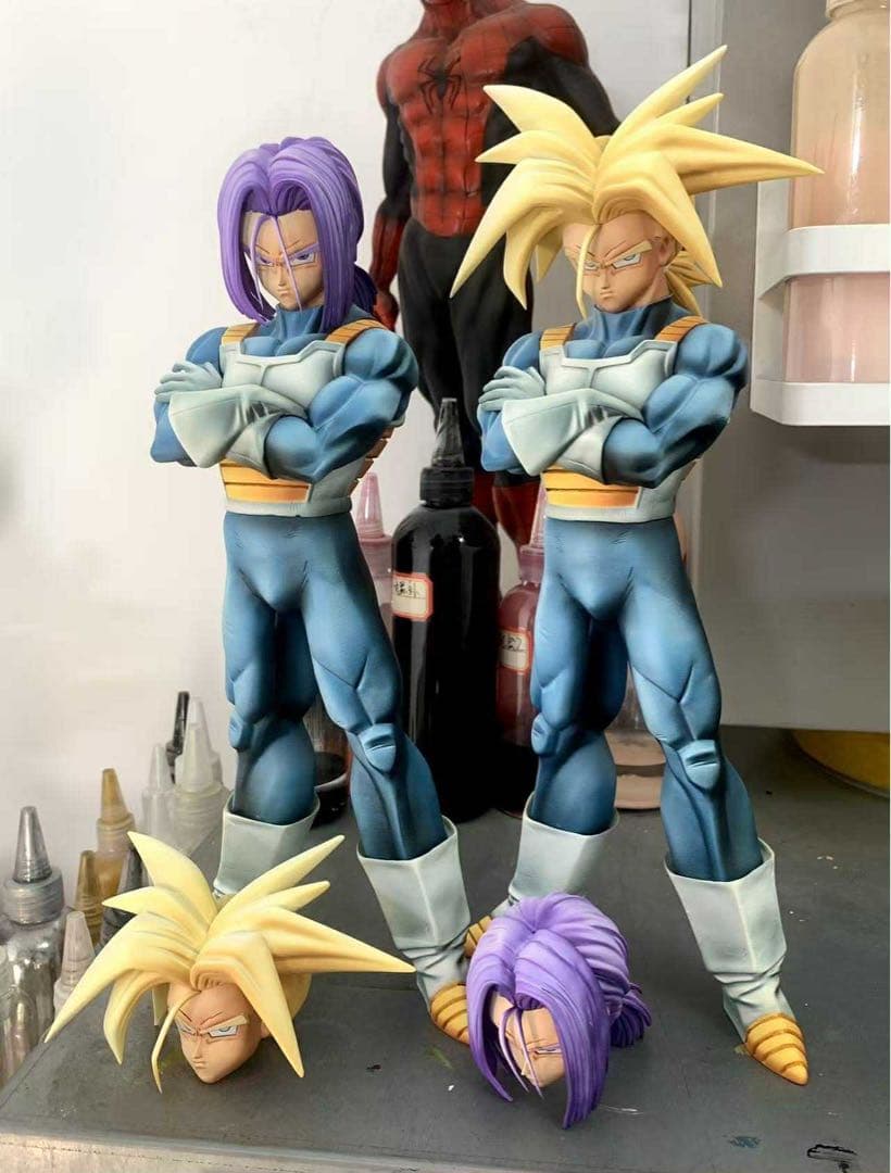 ドラゴンボールTRUNKS トランクス頭2個セット リペイント