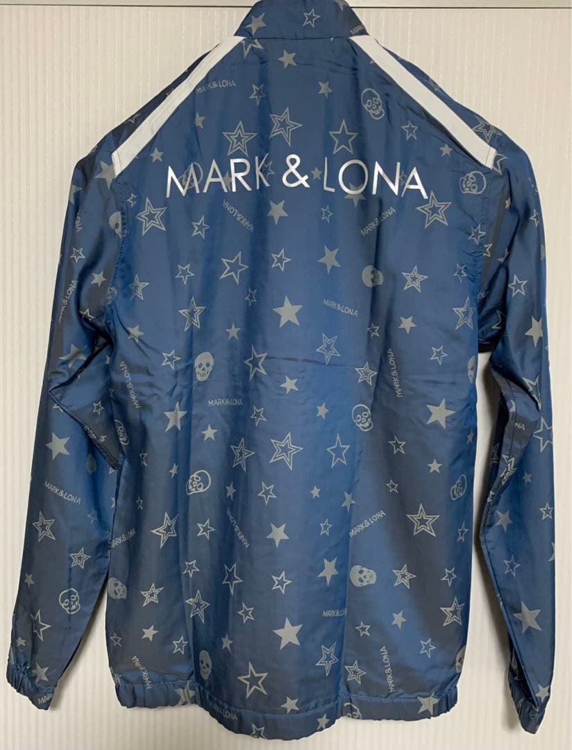 再値下げタグ付！MARK & LONA Cosmikull Zip Jk S 青