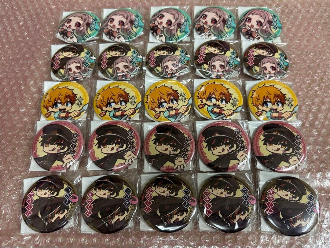 d*4様 地縛少年花子くん缶バッジ　未開封品　50個セットです。