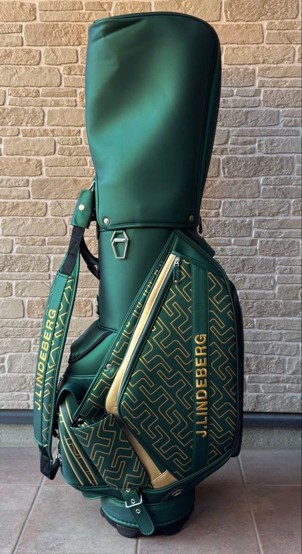 希少　美品　J.LINDEBERG×VESSEL コラボ キャディバッグ 10型