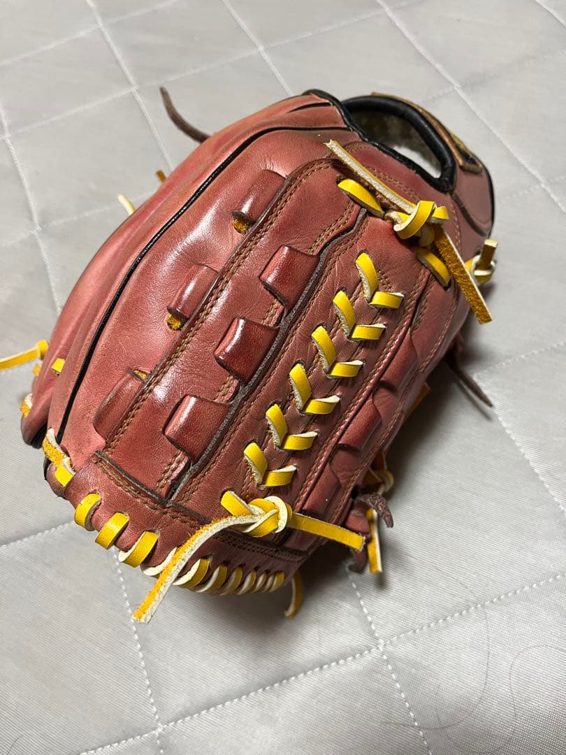 【ヒモ全交換済み中古】ZETT プロステイタスオーダー　軟式一般　左投げ