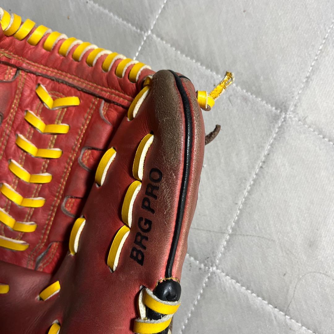 【ヒモ全交換済み中古】ZETT プロステイタスオーダー　軟式一般　左投げ