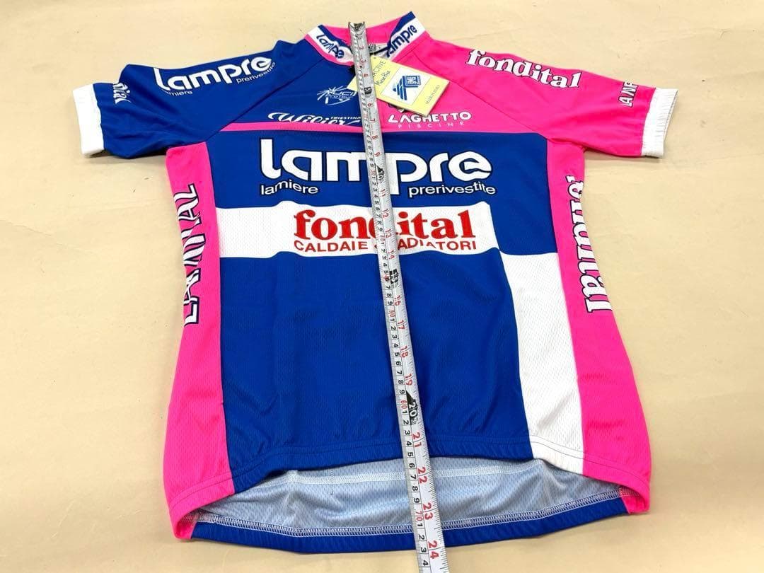 375【新品】SANTINI　LAMPRE ハーフジャージ＆ハーフパンツ　L