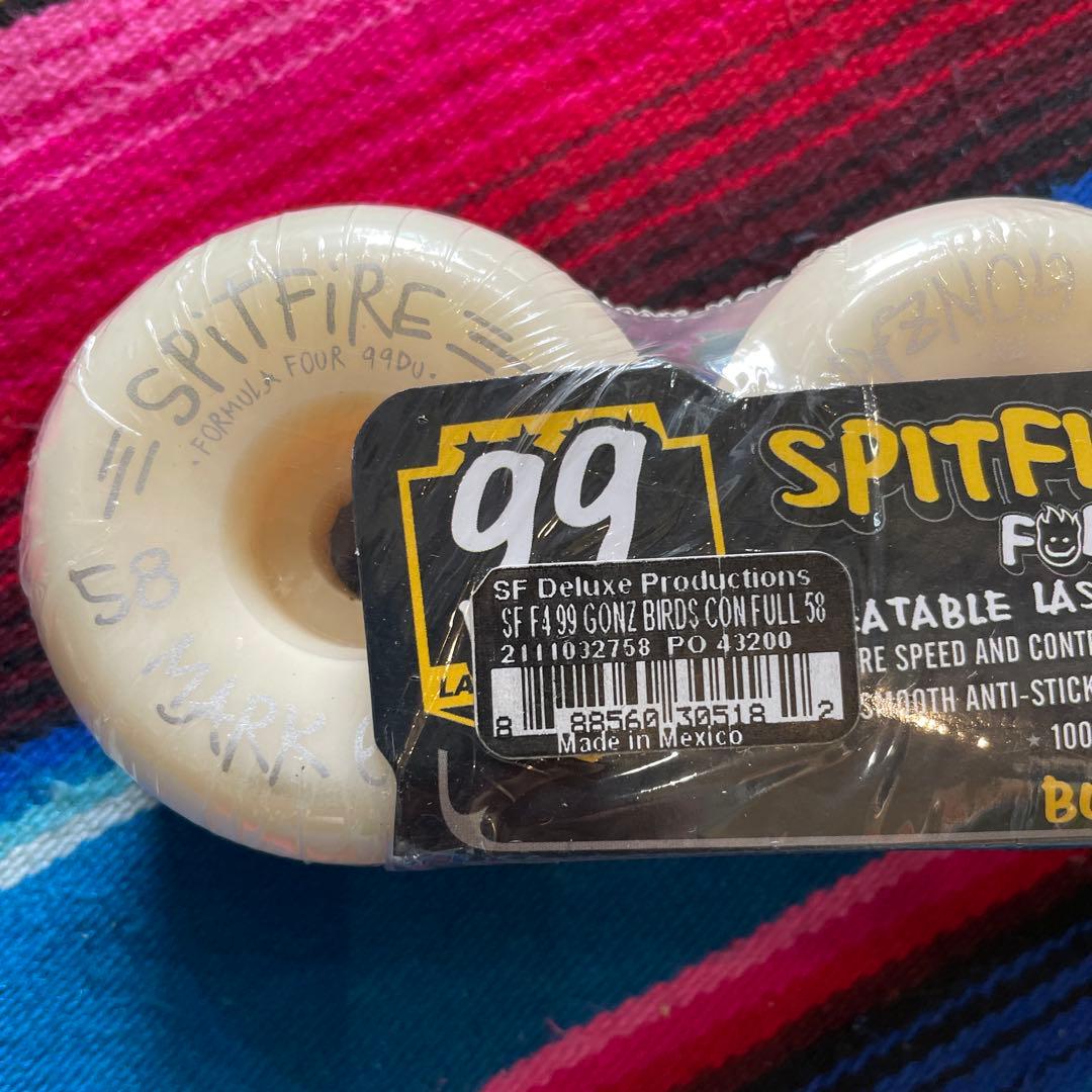 SPITFIRE MARKGONZALES 58mm99aウィール定価9,130