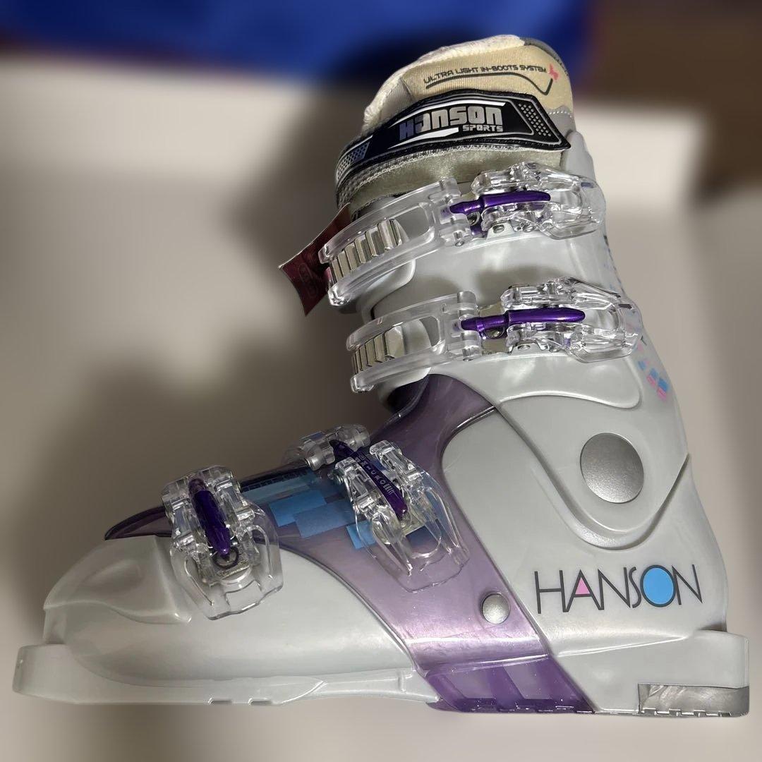 スキーブーツ スキー靴 hanson butterfly レディース ジュニア