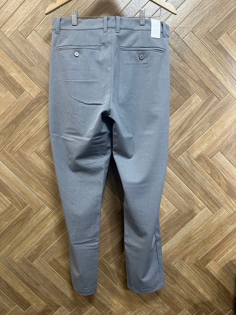 新品未使用新作G/FOREジーフォアメンズパンツsize84(XL)グレー