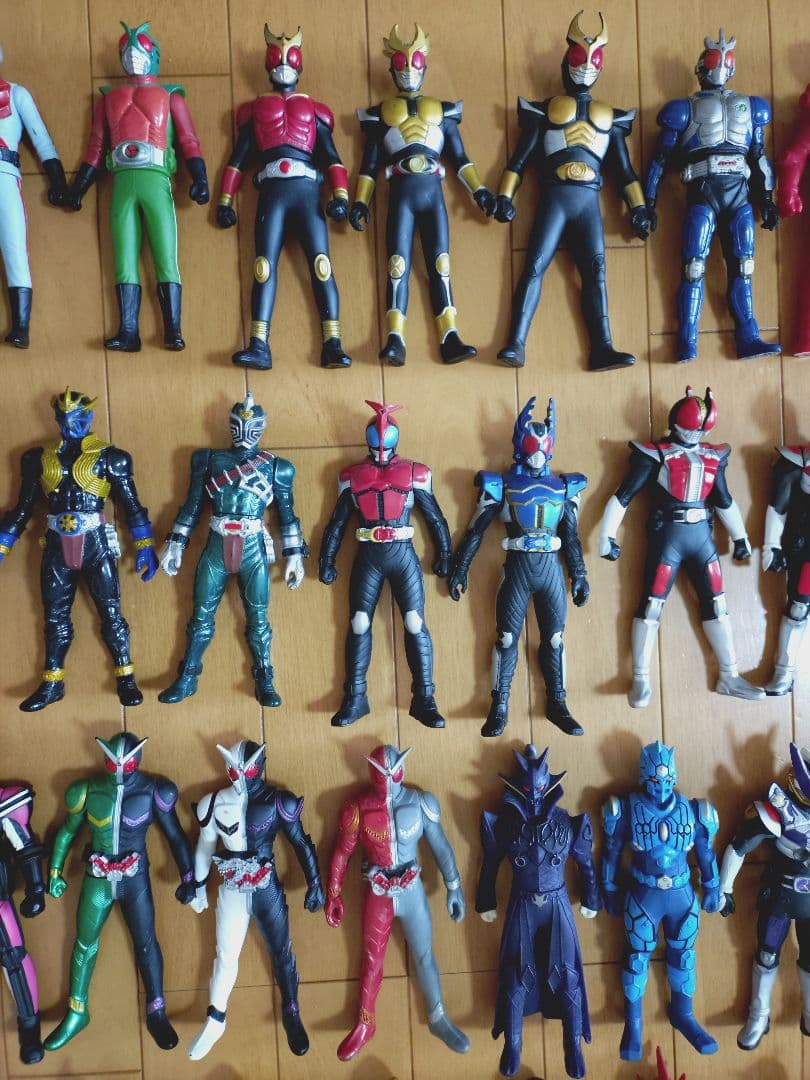 仮面ライダー ソフビ 87体 大量 まとめ売り 電王 W フォーゼ ゴースト
