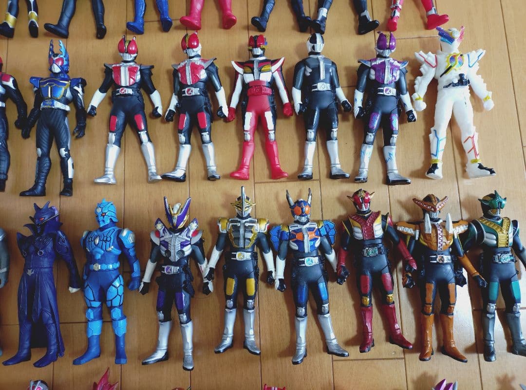 仮面ライダー ソフビ 87体 大量 まとめ売り 電王 W フォーゼ ゴースト