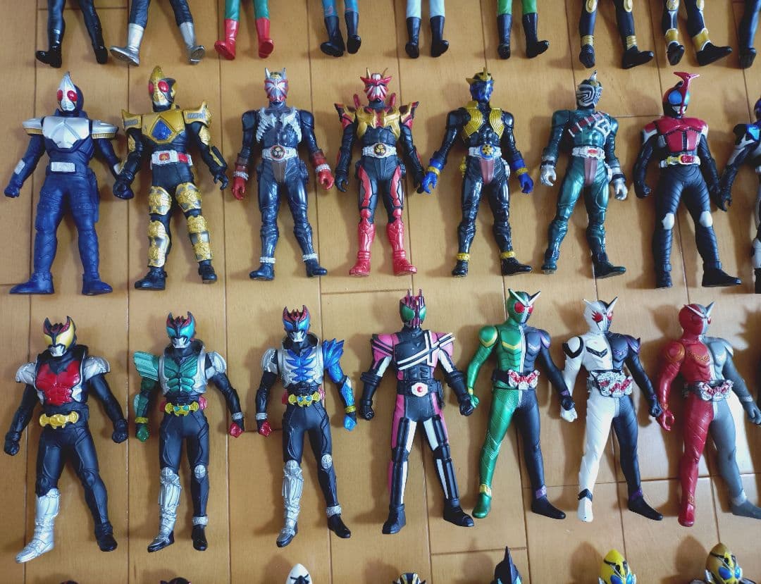 仮面ライダー ソフビ 87体 大量 まとめ売り 電王 W フォーゼ ゴースト