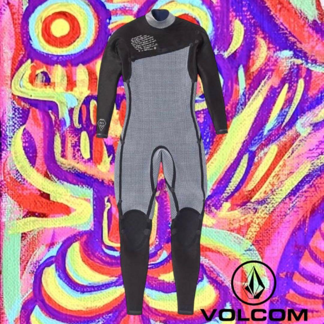 新品VOLCOMボルコム モジュレーター3/2mmチェストジップフルスーツL