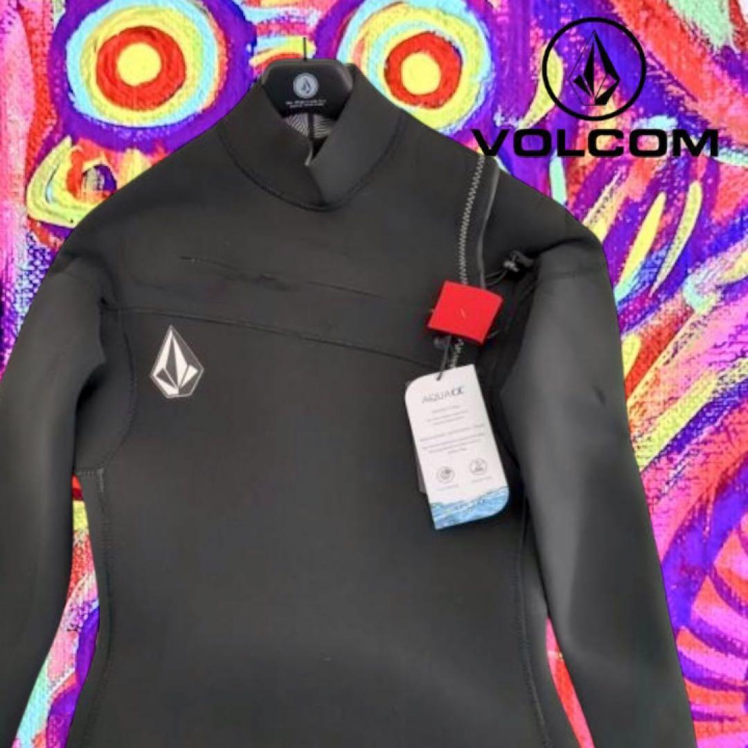新品VOLCOMボルコム モジュレーター3/2mmチェストジップフルスーツL
