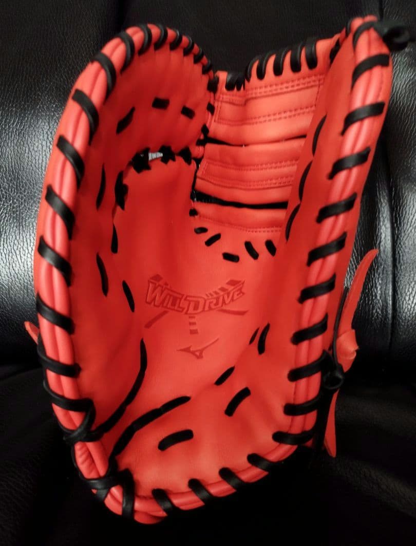 Mizuno Will Drive 一般軟式 ファーストミット オレンジ 未使用