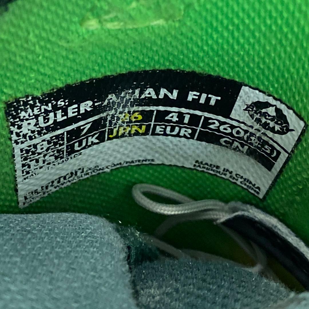 【即日発送】BURTON スノボブーツ　RULER-ASIAN FIT 26cm