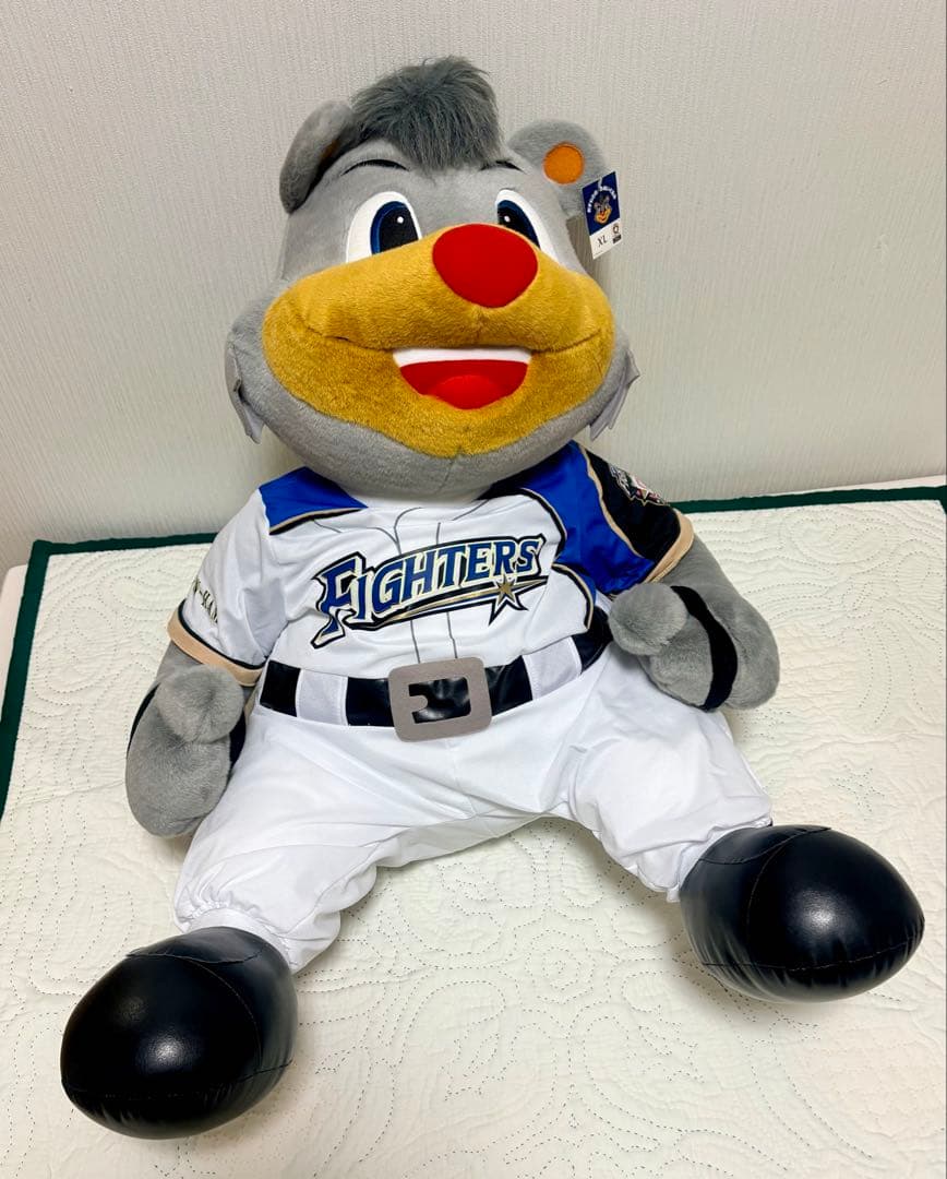 タグ付き★日本ハム マスコット B⭐︎B ぬいぐるみ XL
