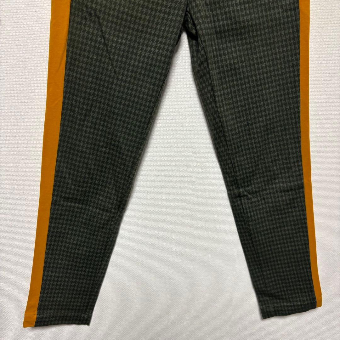 美品✨ マスターバニーエディション｜ストレッチゴルフパンツ｜起毛｜千鳥格子｜配色
