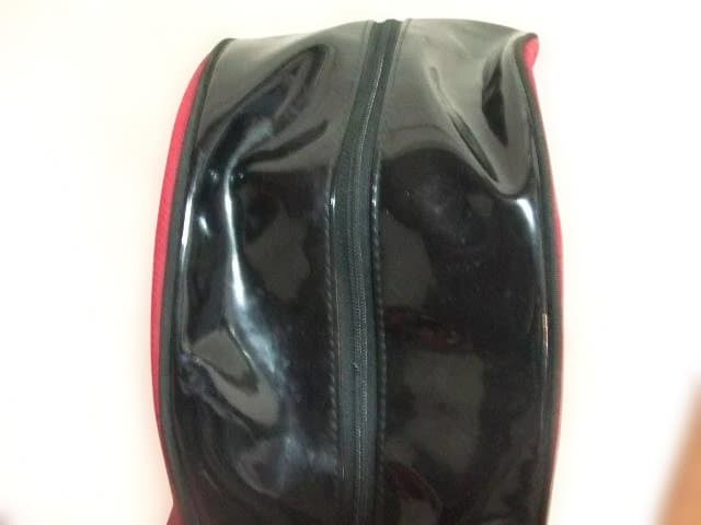 BRIDGESTONE ゴルフキャディバッグ 赤黒　訳あり