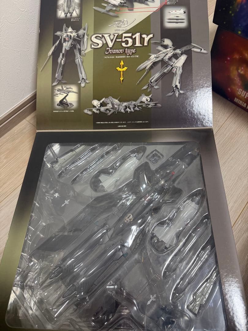YAMATO　マクロスゼロ　1/60　完全変形　SV-51γ イワノフ機