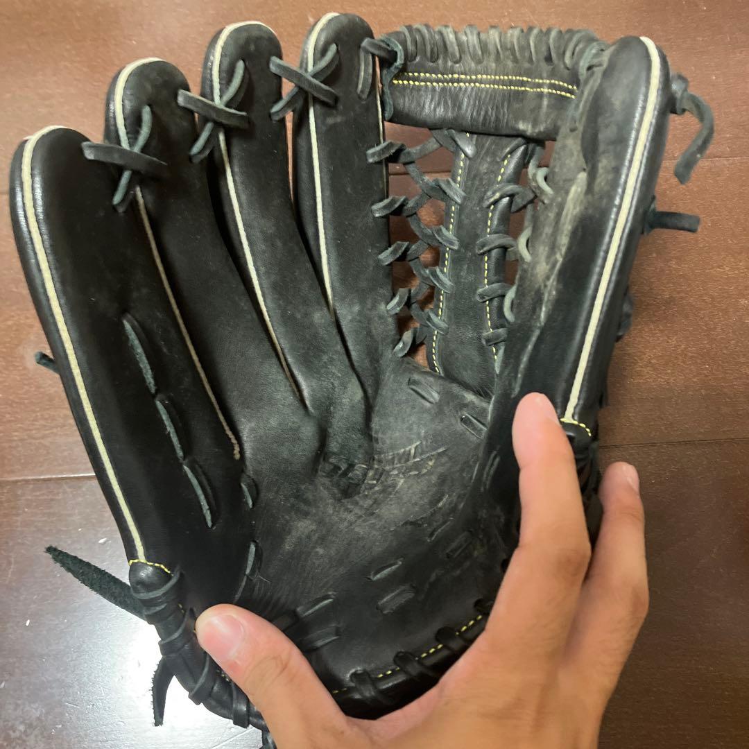 早い者勝ち！！　型付け済みミズノ左用グローブ