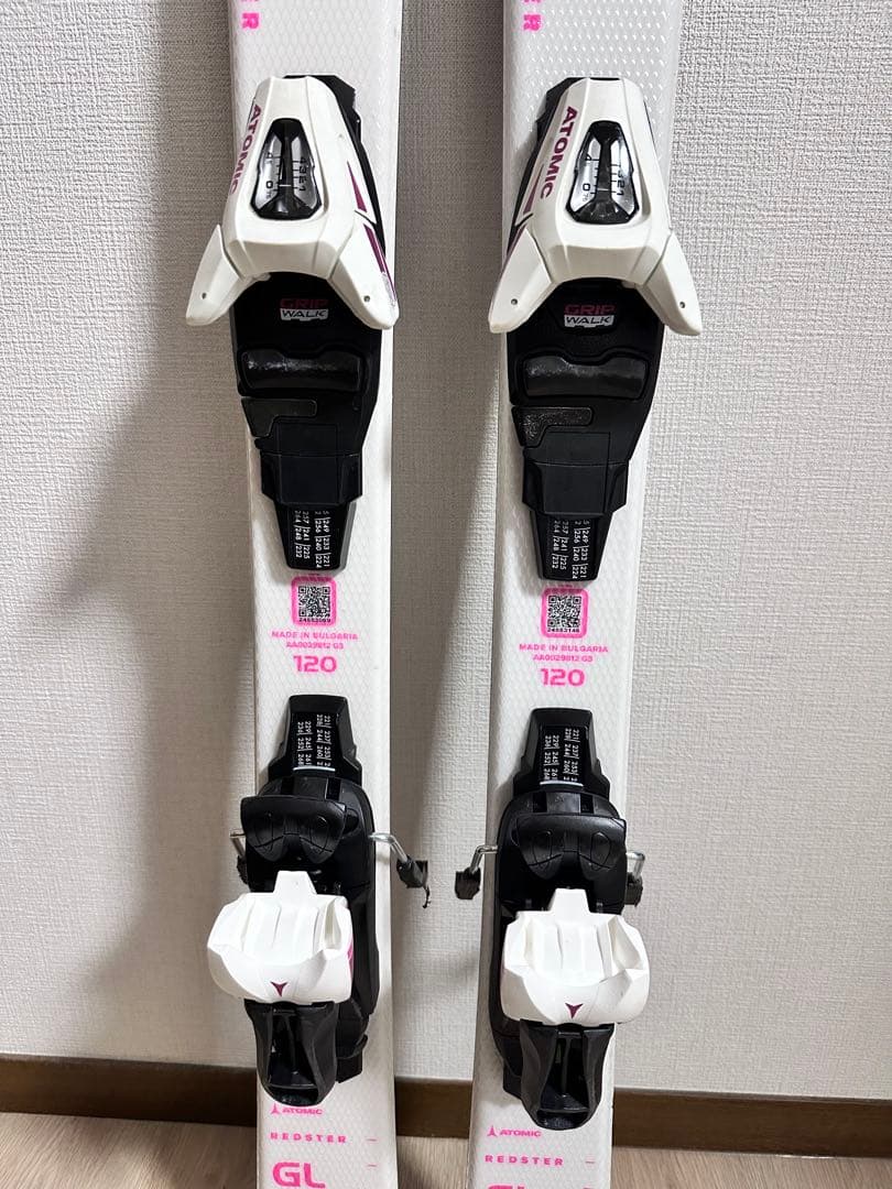 ATOMIC スキー板 120 cm ストック90cm セット