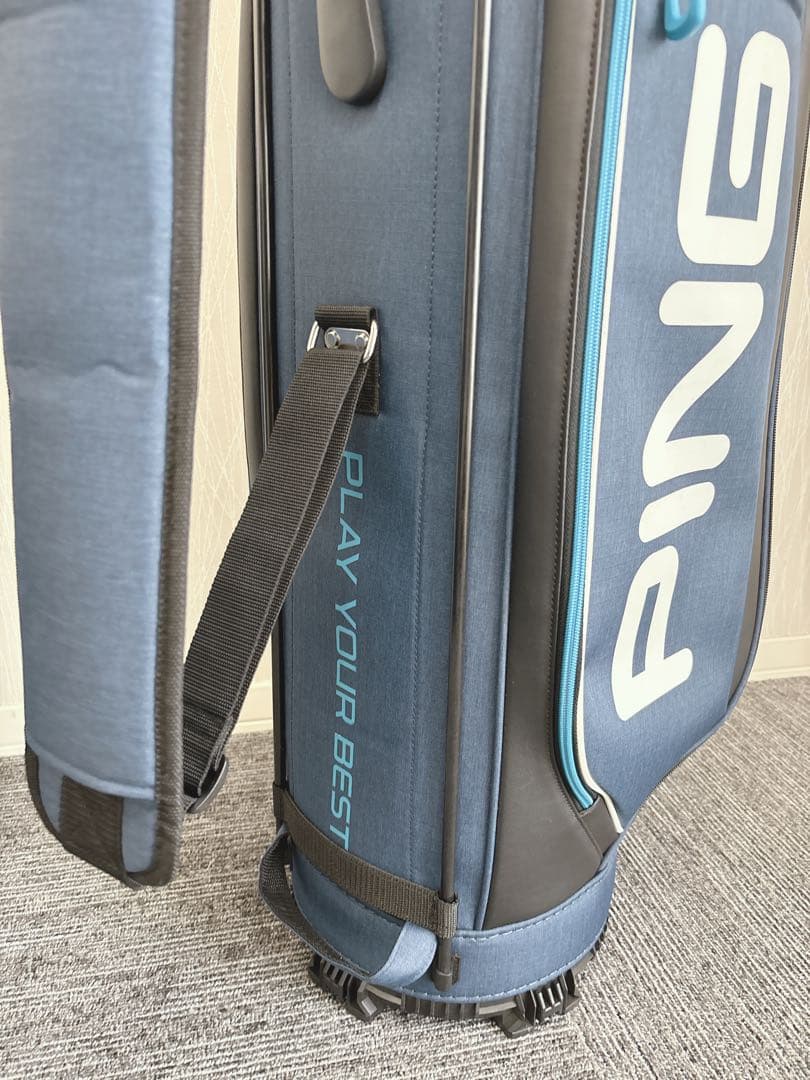 美品❗️PING/KARSTEN 9型 キャディバッグ 大変希少なモデル