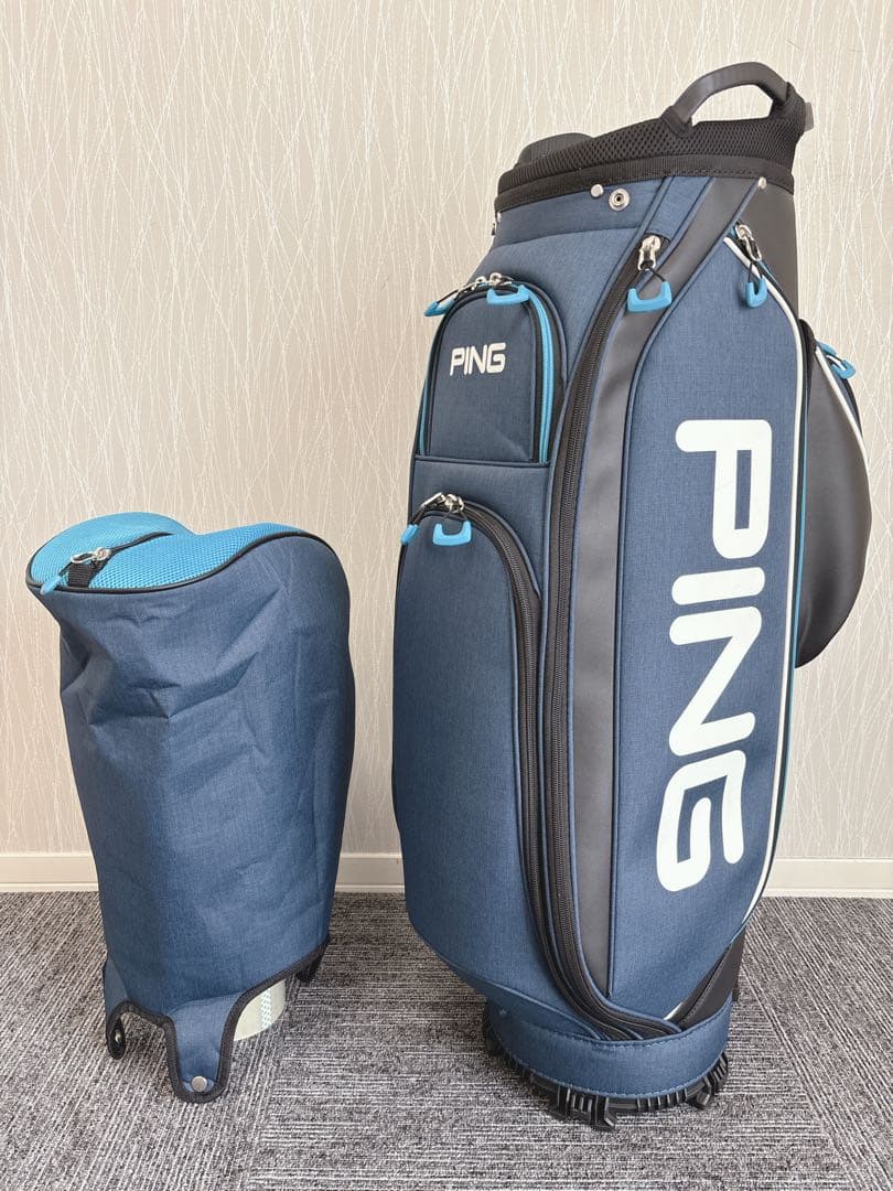 美品❗️PING/KARSTEN 9型 キャディバッグ 大変希少なモデル