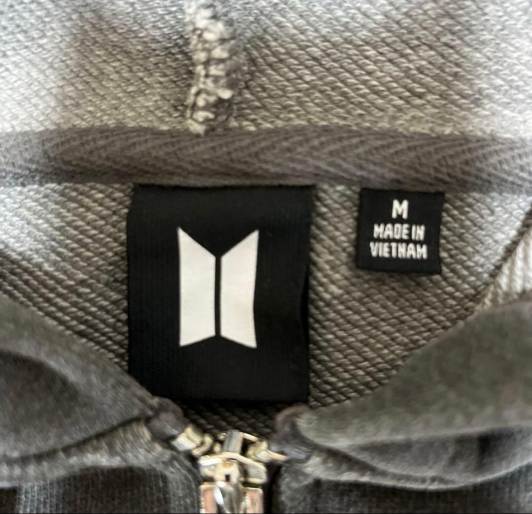 ARMYST ZIP-UP HOODY ジョングク ブラック M