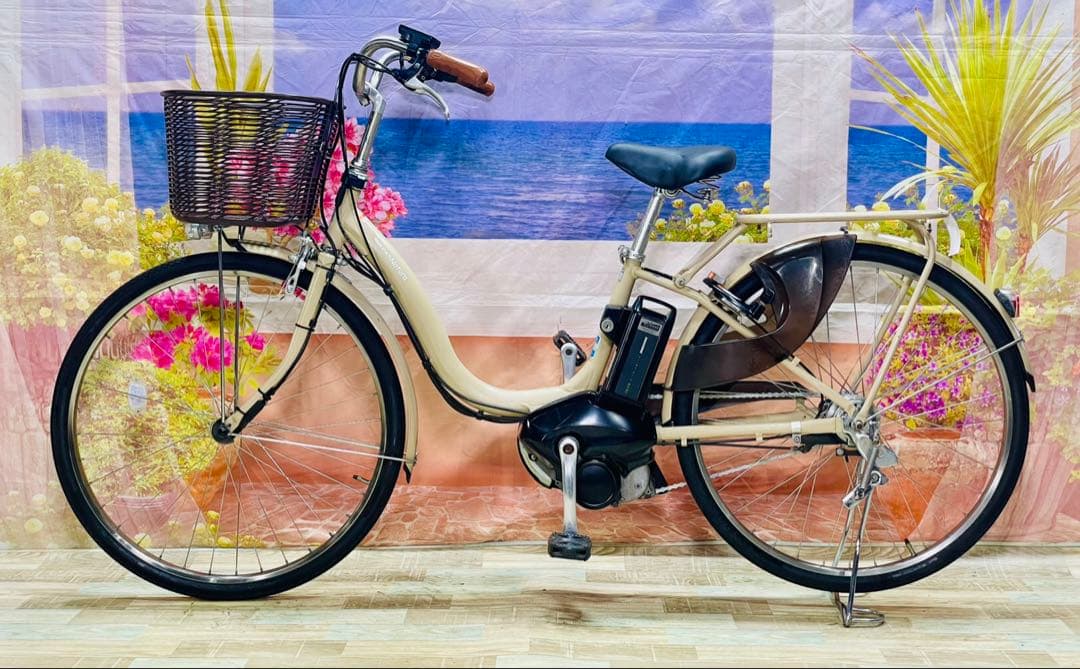 ヤマハPASナチュラXLデラックス⭐️26インチ！電動アシスト自転車Y3581