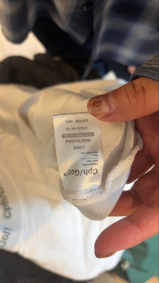 Cph/Golf キャプテンズヘルムゴルフ　モックネックロングTシャツ