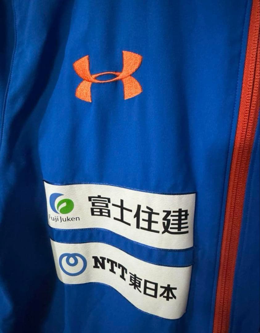 希少カラー　美品　UNDERARMOUR 大宮アルディージャ　支給品　ジャケット