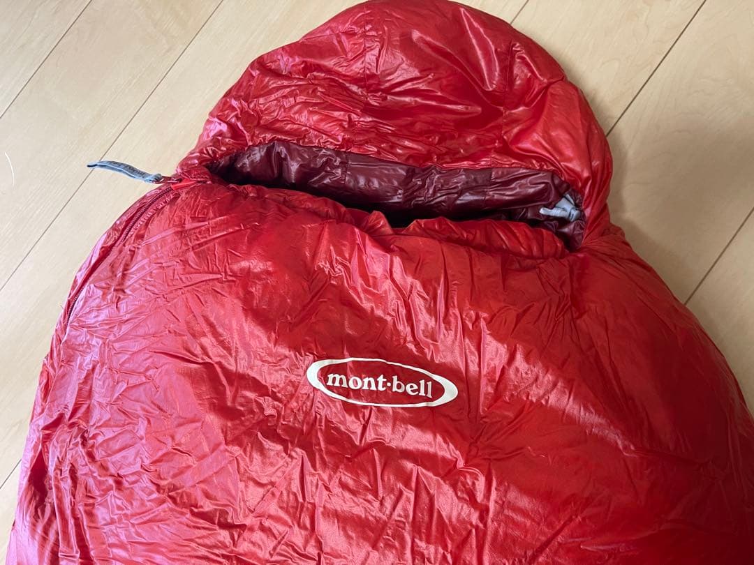 【超美品】モンベル　シームレスダウンハガー 800 #0 コンプレッション