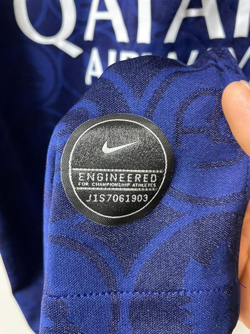 AS Roma Nike シャツ ネイビー　 ユニフォーム Sサイズ