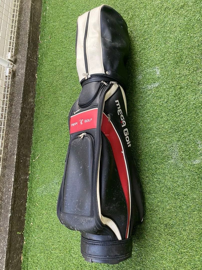 【初心者向け】フルセット MEGA GOLF KING EZ キャディバッグ付