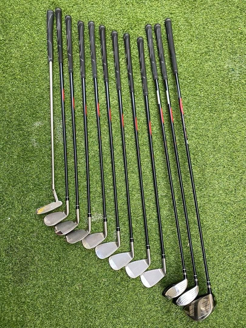 【初心者向け】フルセット MEGA GOLF KING EZ キャディバッグ付