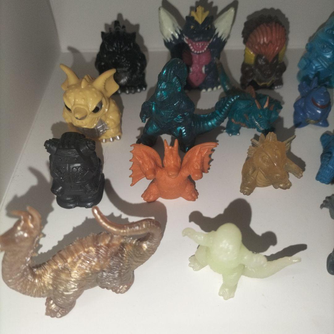 ゴジラ　怪獣フィギュア　まとめ売り　消しゴム　指人形　蓄光あり！　レトロ