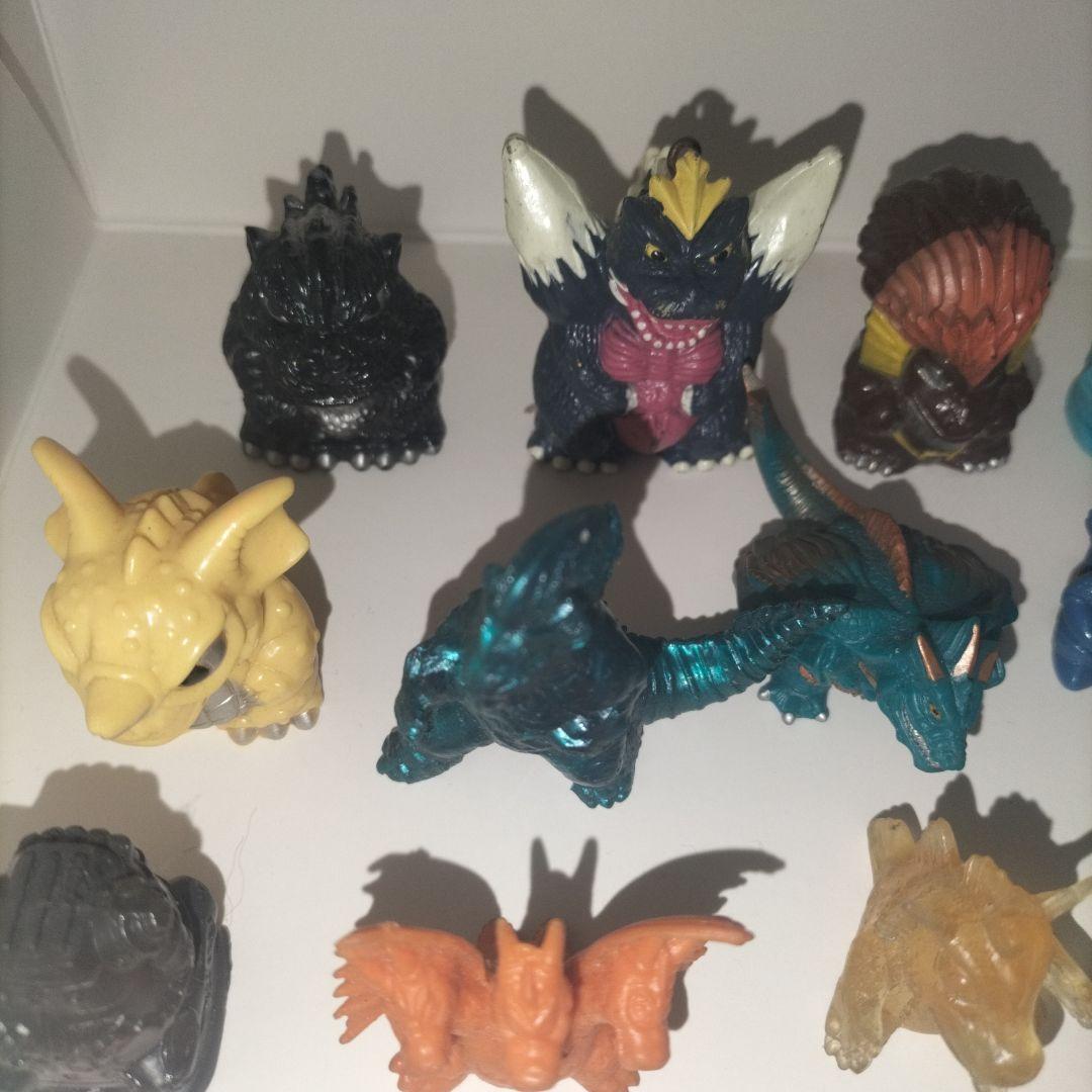 ゴジラ　怪獣フィギュア　まとめ売り　消しゴム　指人形　蓄光あり！　レトロ