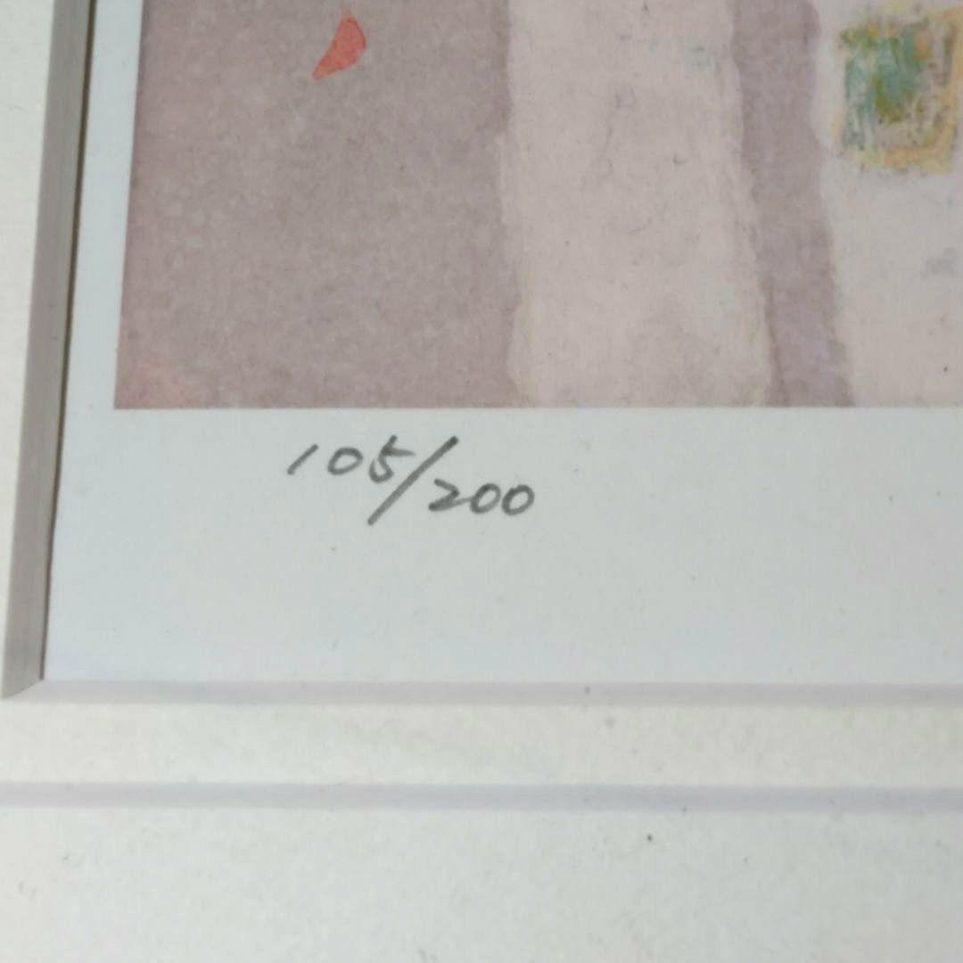 野地美樹子　「散華」105/200　アーカイバルプリント　＋手彩色