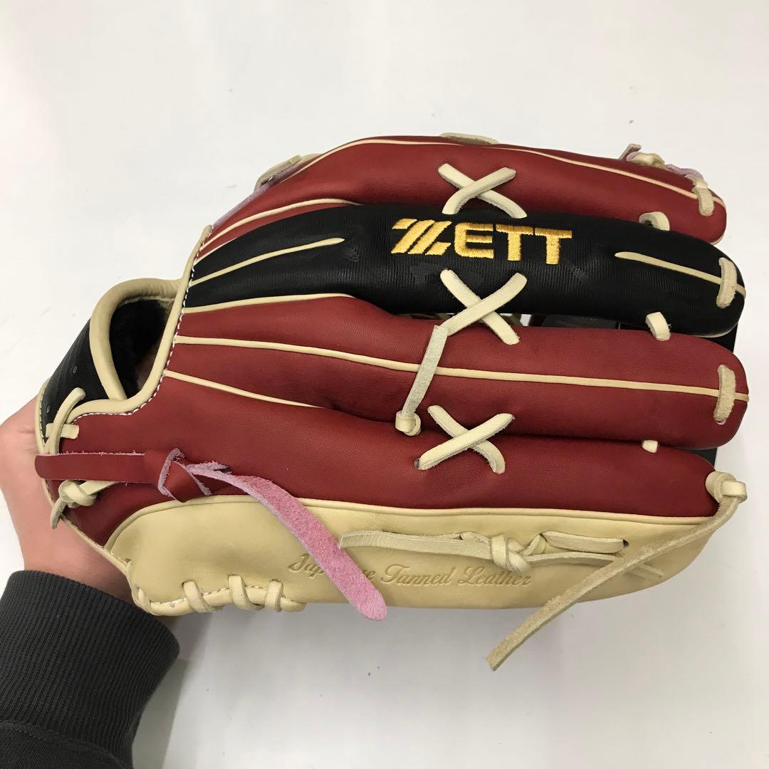 ZETT 軟式グラブ　外野手用　BRGB32447 左投げ用