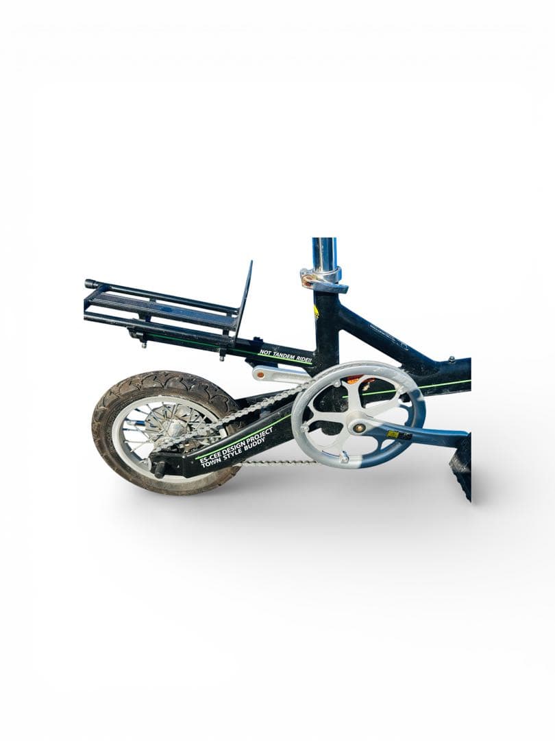 Number 折りたたみ自転車 黒 小径