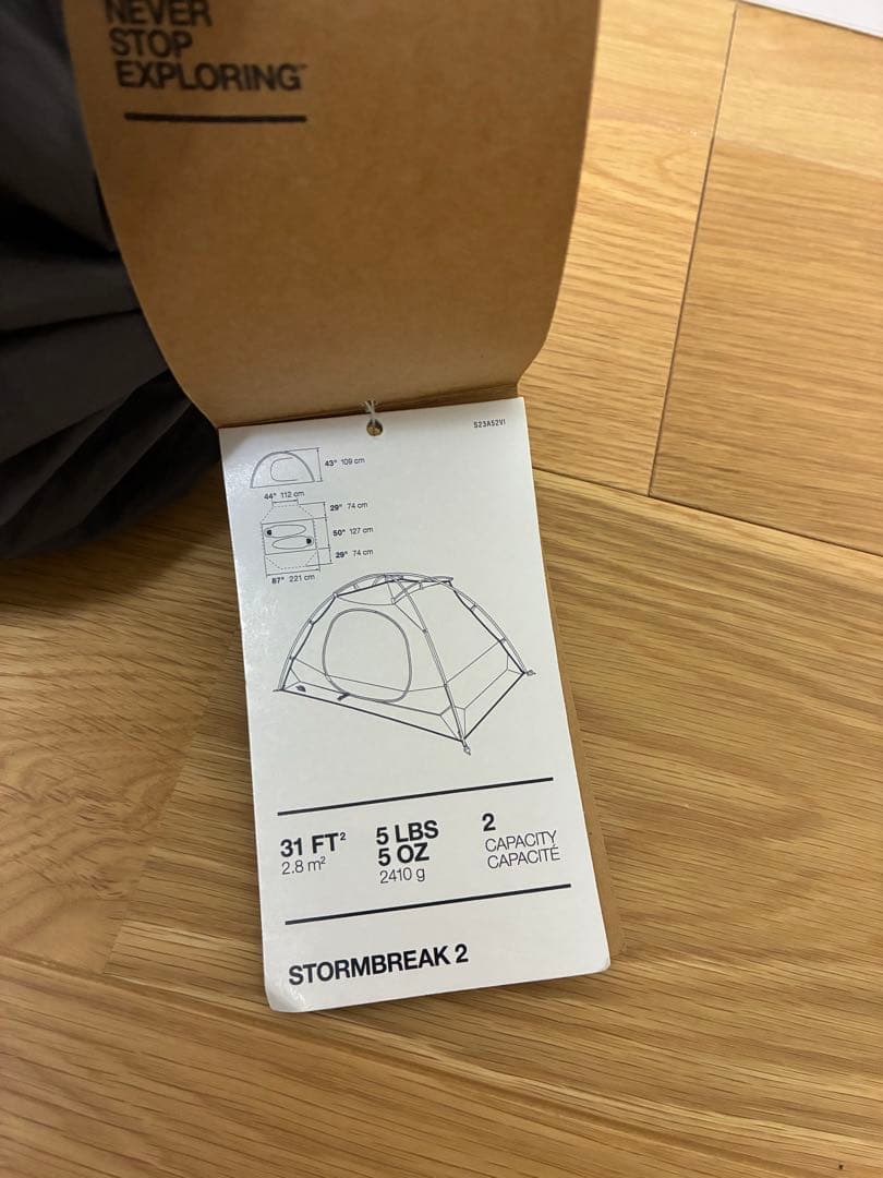 ✨新品未使用✨THE NORTH FACE STORM BREAK 2 テント