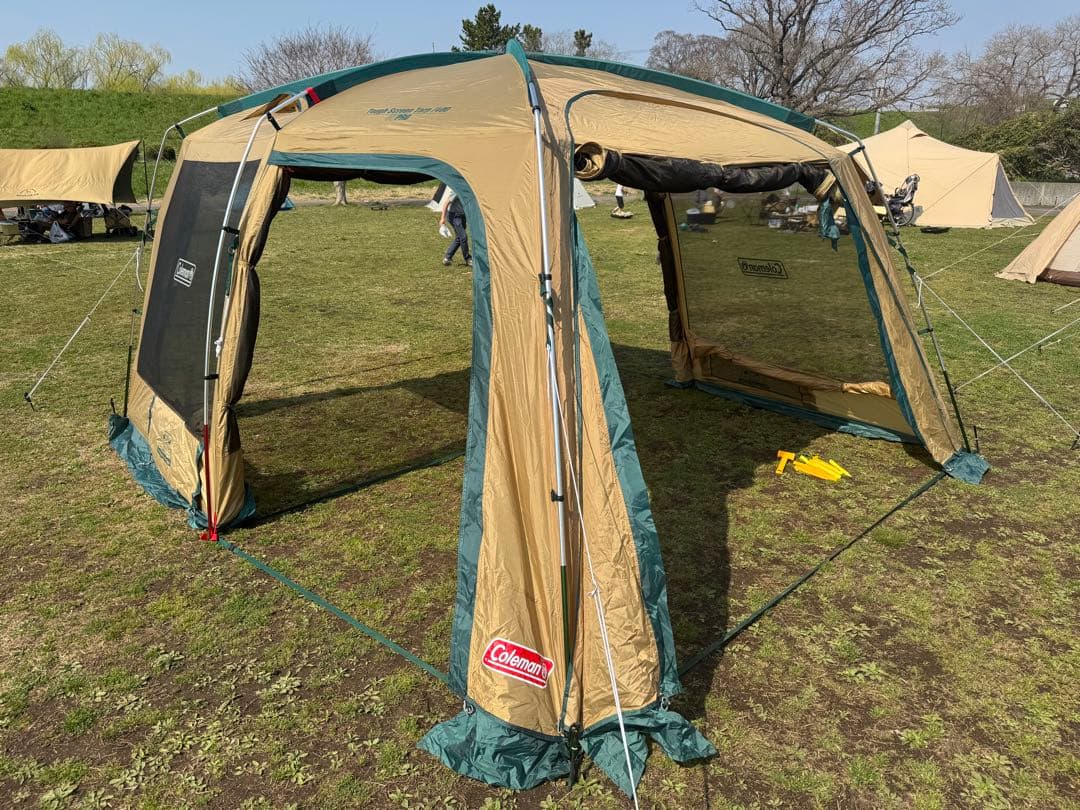 Coleman タフスクリーンタープ400 中古美品　大型タープ