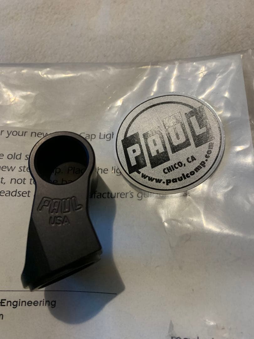 アクセサリー paul stem cap light mount