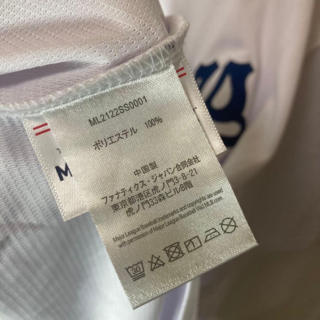 希少ロサンゼルスドジャースユニフォームベースボールシャツ2XLビッグサイズ